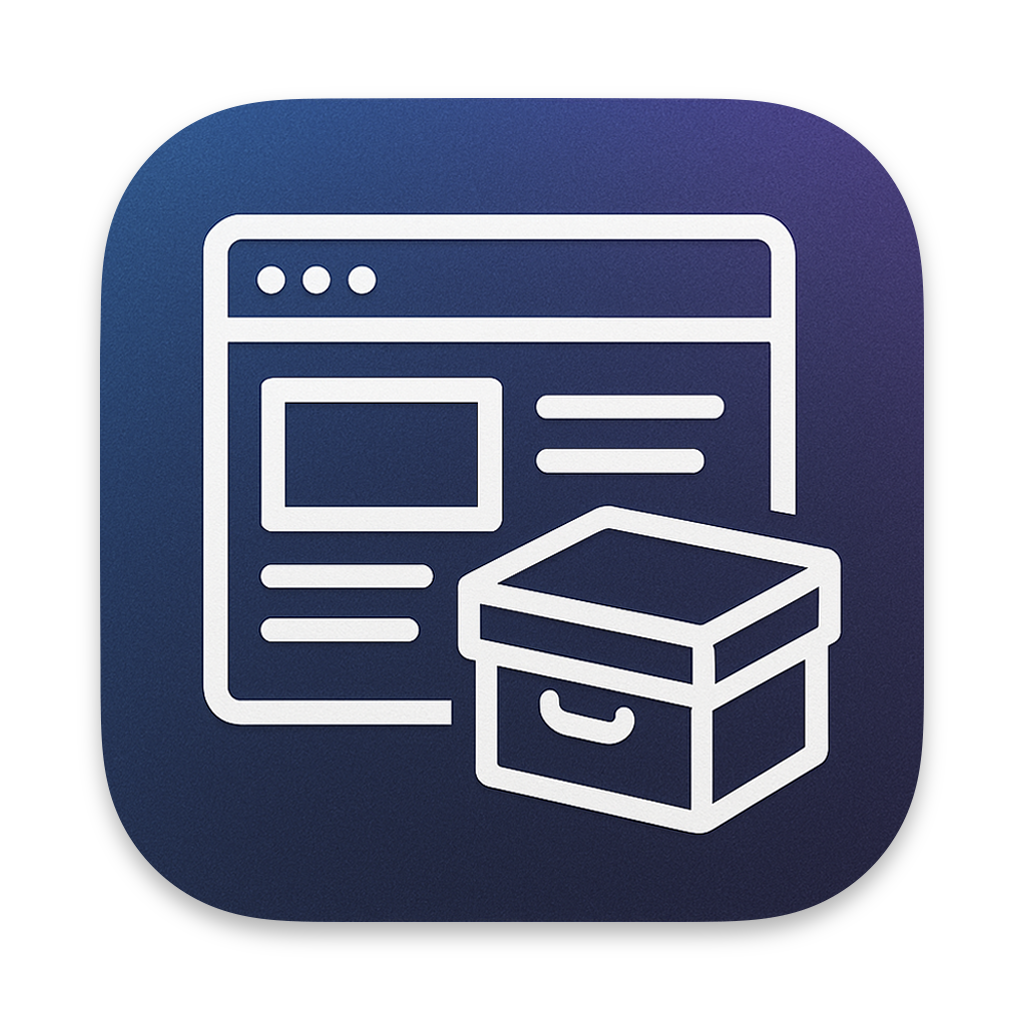 WebsiteArchiver App Icon